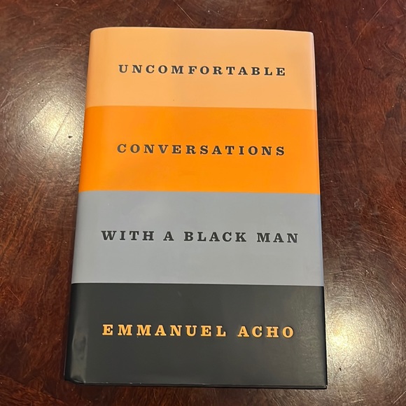 NWT Uncomfortable Conversations with a Black Man Hardcover Book. - Picture 1 of 6